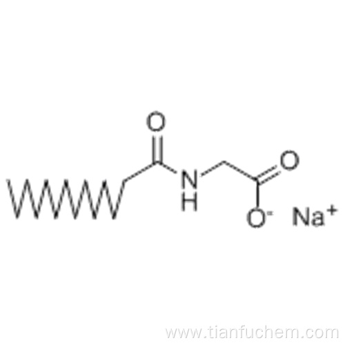 sodium N-methyl-N-(1-oxotetradecyl)aminoacetate CAS 30364-51-3